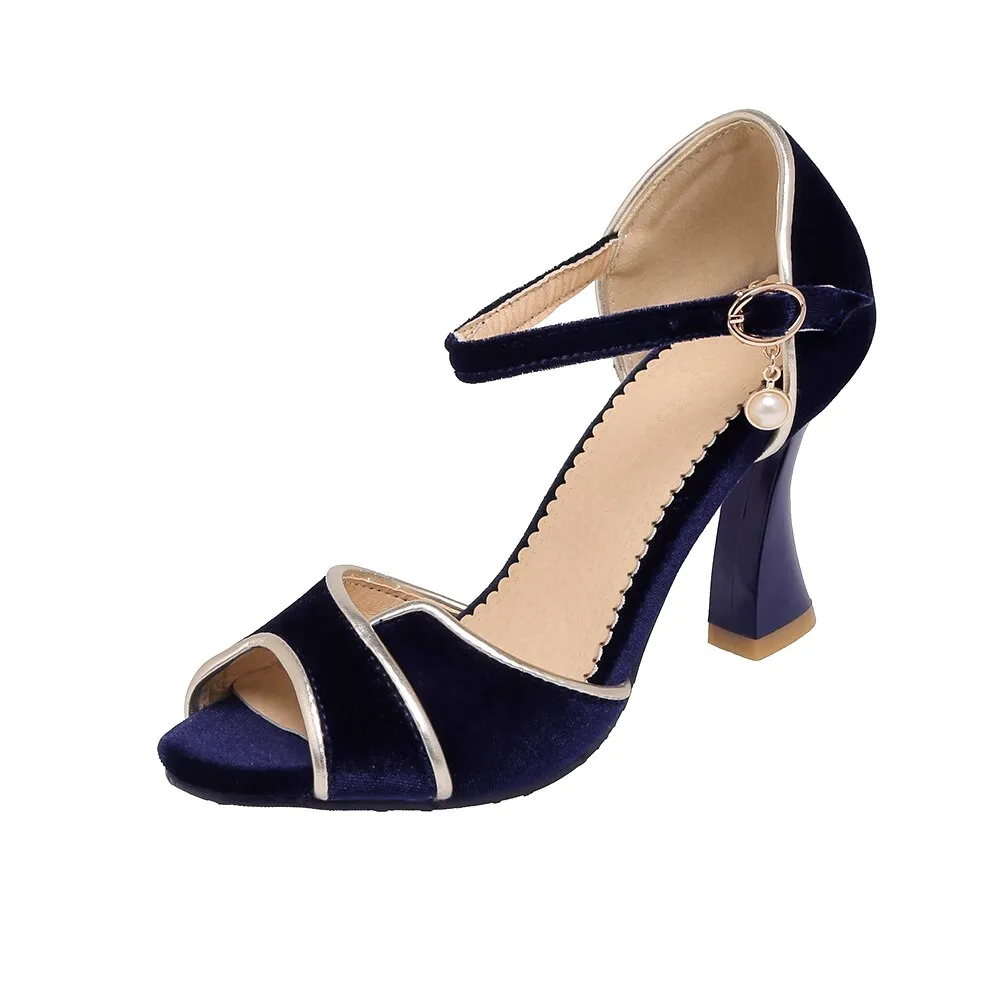 Womens Pumps Fashion   Summer Sexy Exquisite Open Toe Ladies Shoes Female Stiletto Big Size High Heel Women Sandalias Mujer