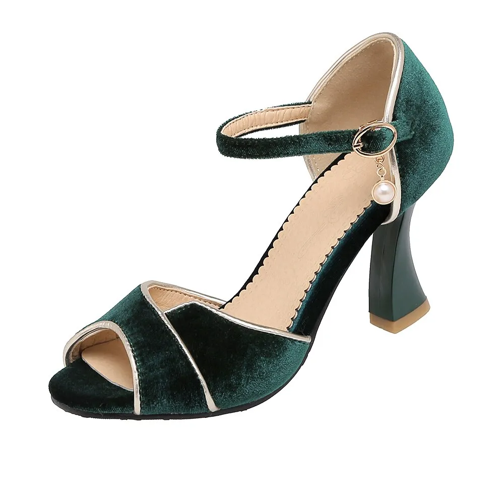 Womens Pumps Fashion   Summer Sexy Exquisite Open Toe Ladies Shoes Female Stiletto Big Size High Heel Women Sandalias Mujer