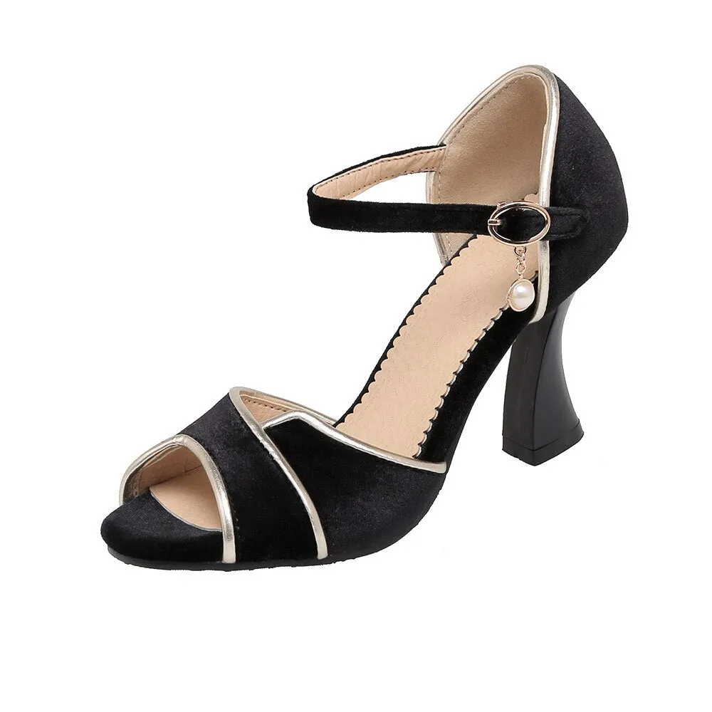 Womens Pumps Fashion   Summer Sexy Exquisite Open Toe Ladies Shoes Female Stiletto Big Size High Heel Women Sandalias Mujer