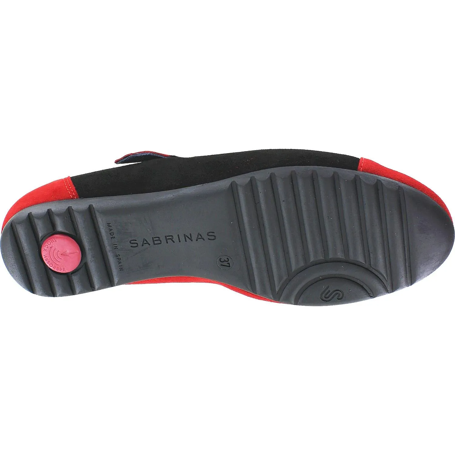 Women's Sabrinas London 41088 Red/Black Suede
