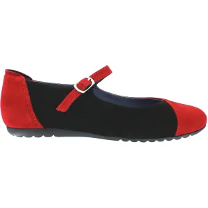 Women's Sabrinas London 41088 Red/Black Suede