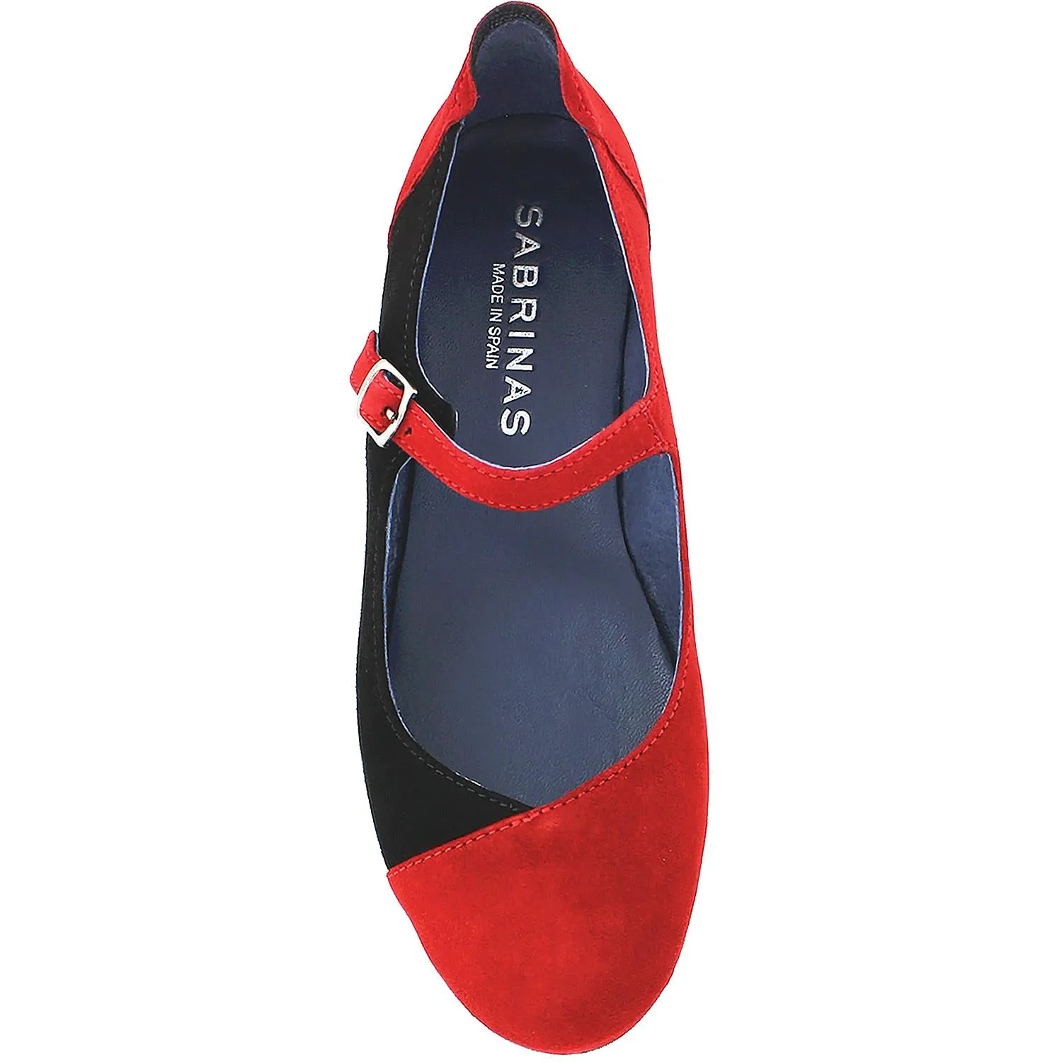 Women's Sabrinas London 41088 Red/Black Suede