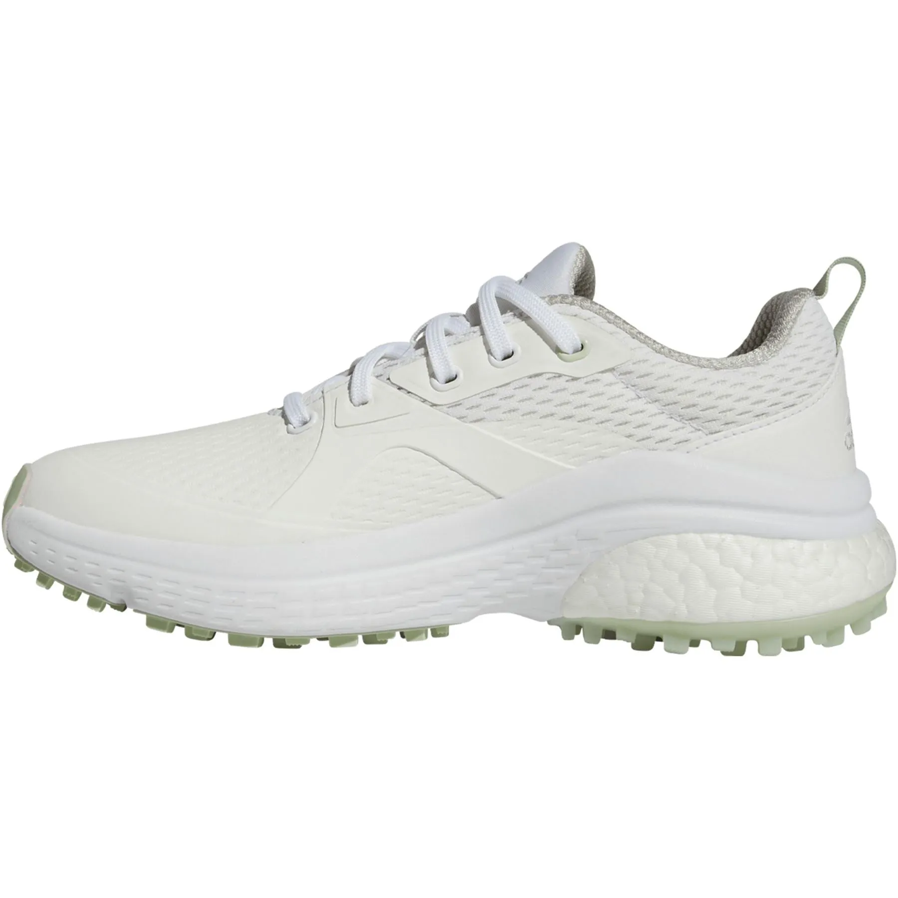 Womens Solarmotion Shoes White/Silver Metallic/Linen Green - SS23