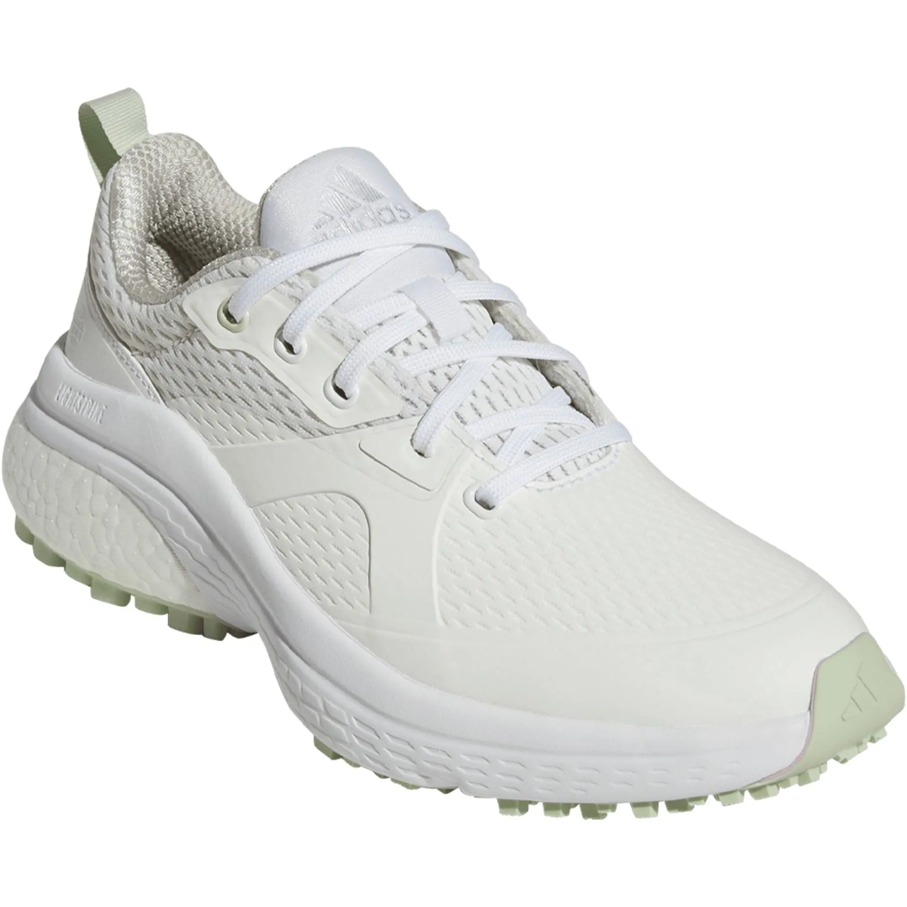 Womens Solarmotion Shoes White/Silver Metallic/Linen Green - SS23