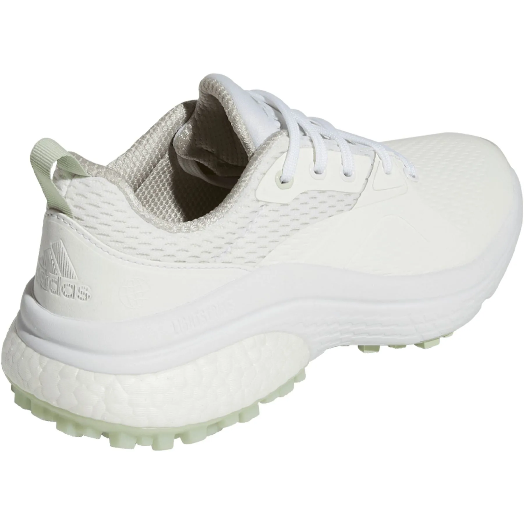 Womens Solarmotion Shoes White/Silver Metallic/Linen Green - SS23