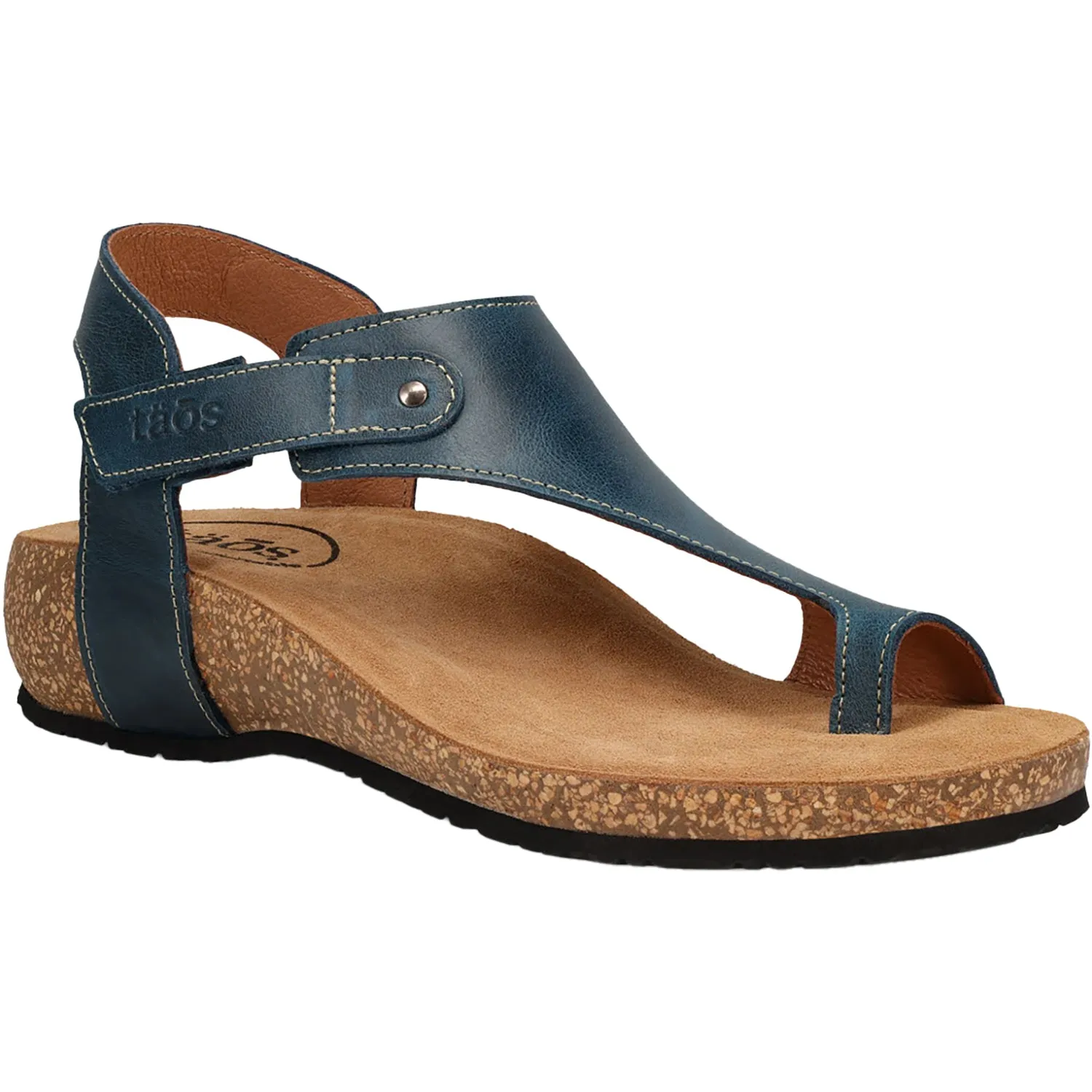 Women's Taos Fame Petrol Blue Leather