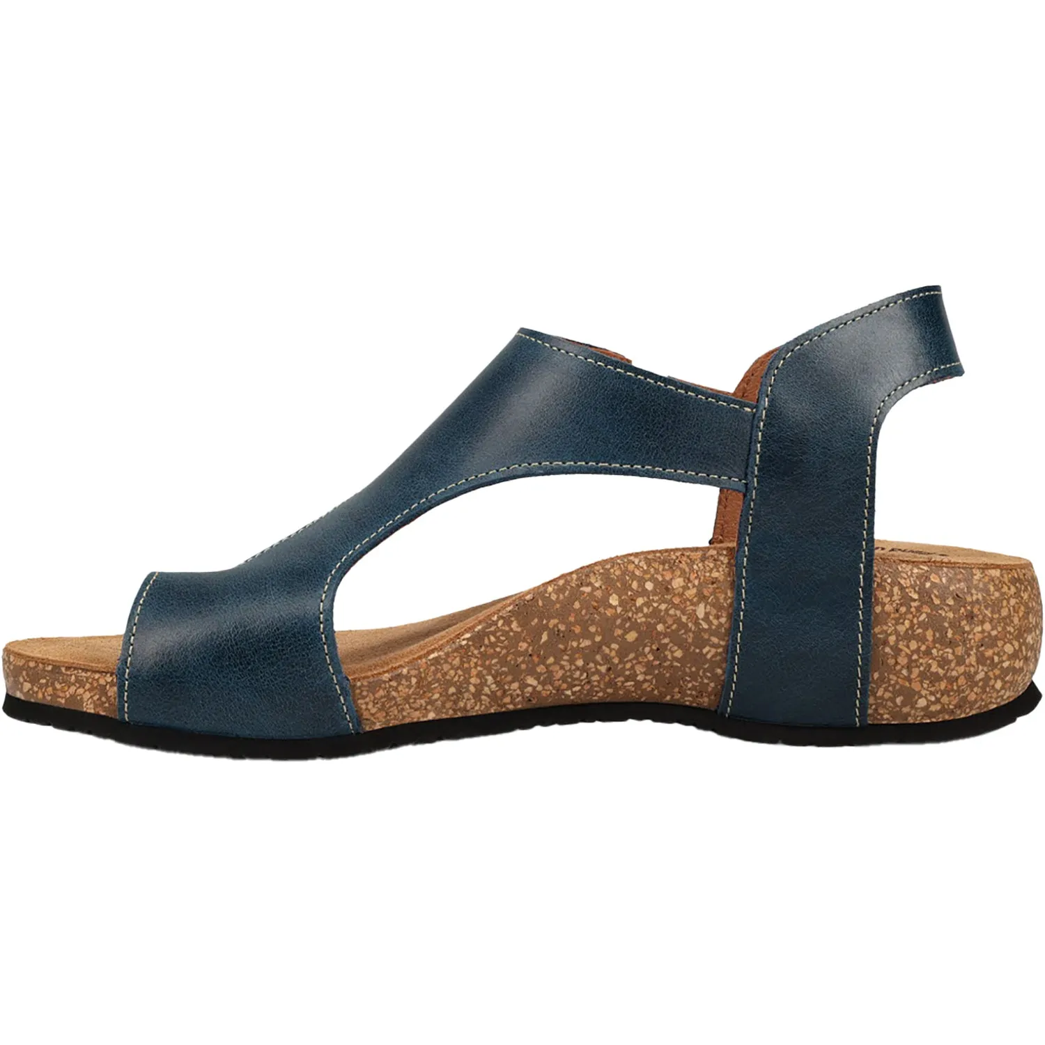 Women's Taos Fame Petrol Blue Leather