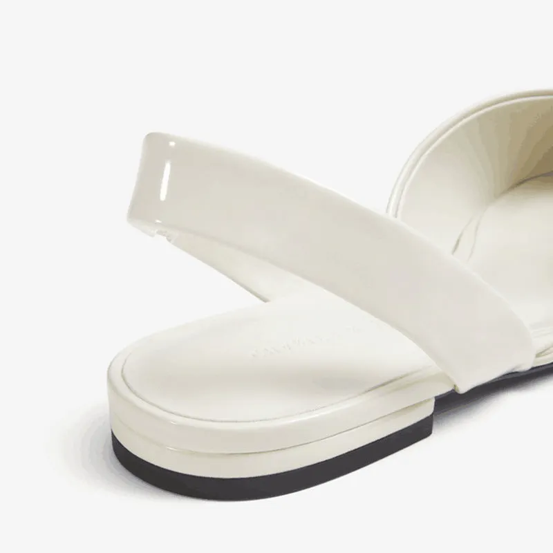 xiangtuibao Popular Spring and Autumn Women's Sandals Women's Pointed Low Heel Shoes V Letter Mouth Single Shoes